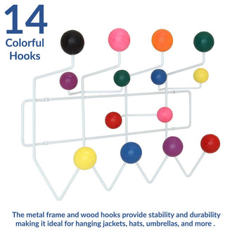 Gumball Coat Rack EEI-216-MULTI