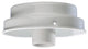 4" WET HDW w/ LED - WH