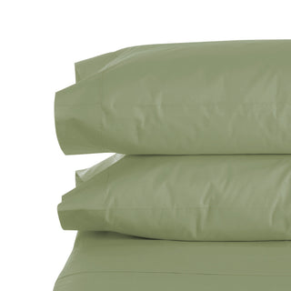 1800 Series PillowCase - 2 Pillow Cases Per Set King Size Standard Size, Sage, C