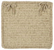 Colonial Mills Chair Pad Simple Chenille Sprout Green Chair Pad