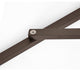 11' Bronze Collar Tilt Crank Aluminum Umbrella, Sunbrella, Terracotta