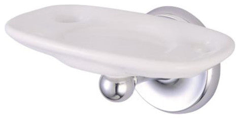 Elements Of Design EBA316C Wall Mounted Toothbrush and Tumbler - Chrome