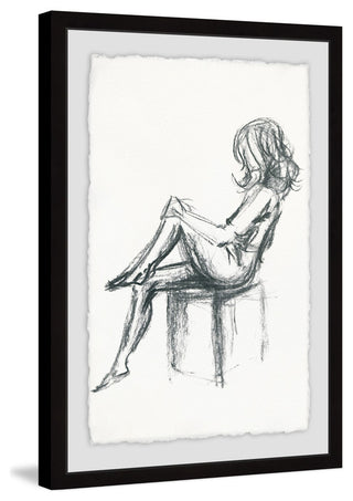"Getting Ready II" Framed Painting Print, 12"x18"