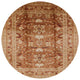Ahgly Company Indoor Round Mid-Century Modern Area Rugs, 5' Round