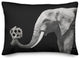 Elephant Bouquet 14"x20" Spun Poly Pillow
