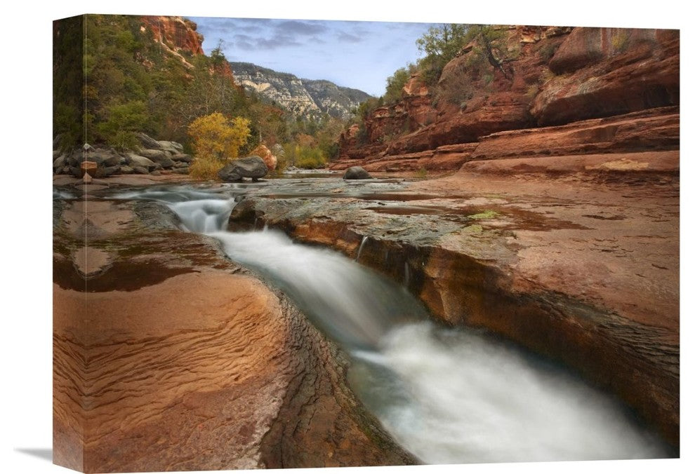 "Oak Creek In Slide Rock State Park Near Sedona, Arizona" Artwork, 16" x 12"