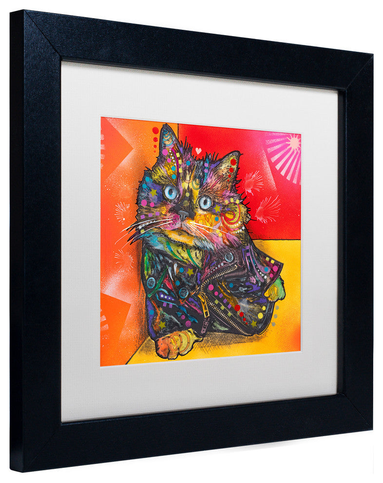 Dean Russo 'Baby Albert' Art, Black Frame, White Mat, 11x11