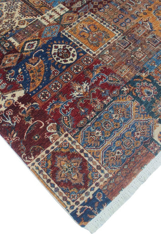 Khurgeen Qudratu Red/Blue Rug, 5'8x7'10
