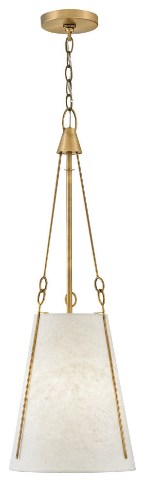 Hinkley Danvers Small Pendant, Lacquered Dark Brass