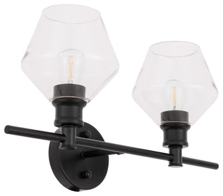 Elegant Lighting LD2312 Gene 2 Light 19"W Vanity Light - Chrome