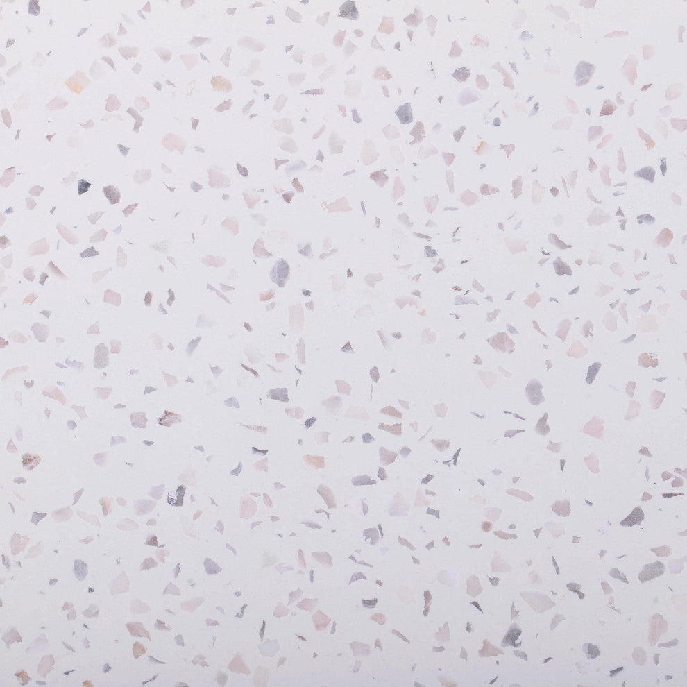 Terrazzo Light Speckled Coffee Table - Grey