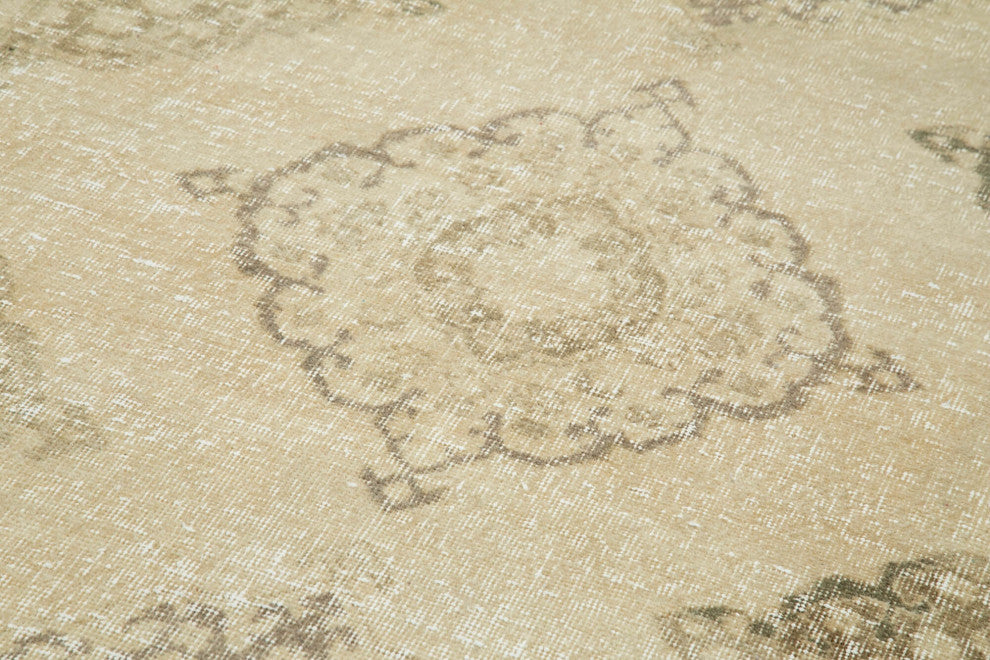 Rug N Carpet - Hand-knotted Turkish 4' 9" x 11' 3" Vintage Runner Rug
