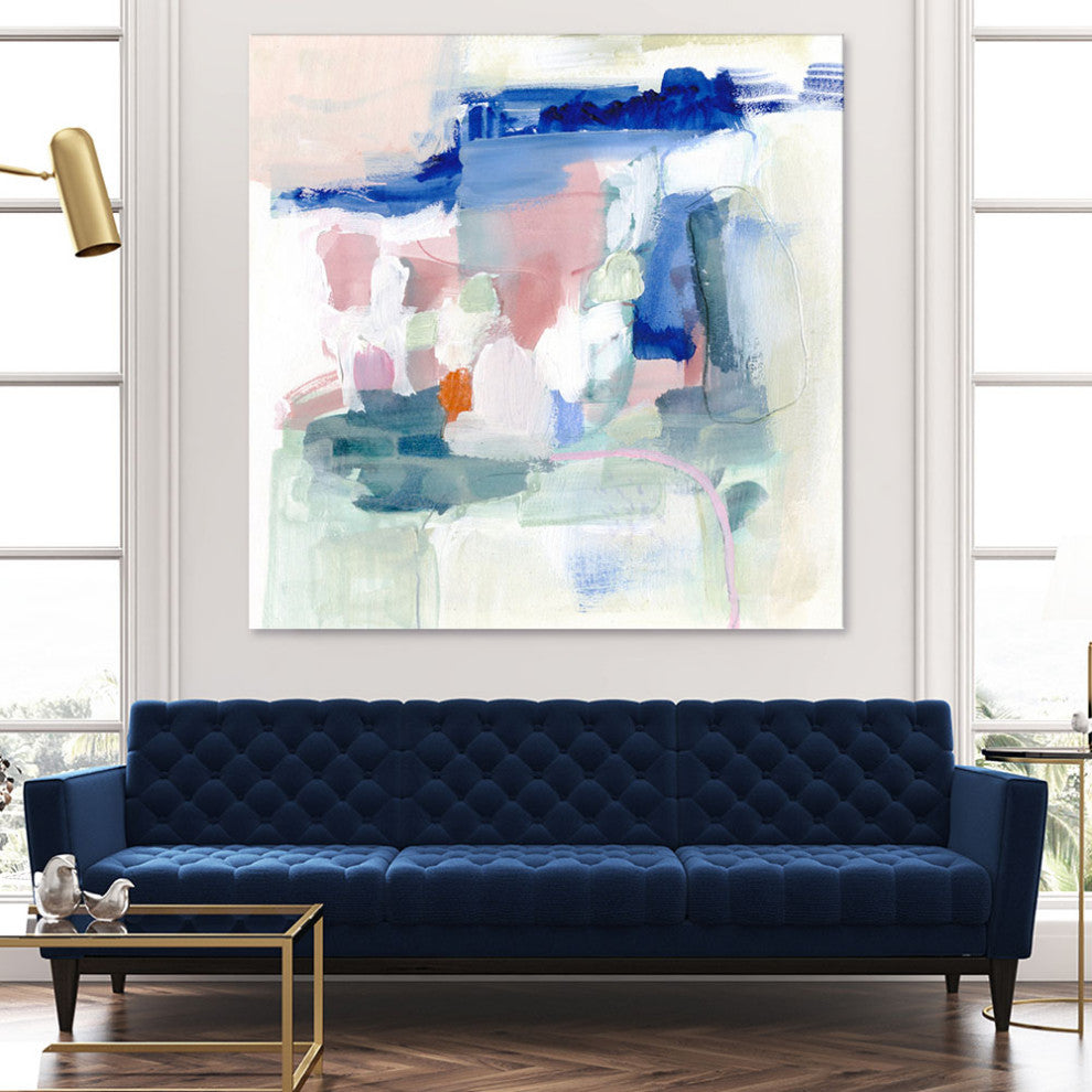 "Procida I" Fine Art Giant Canvas Print, 54"x54"