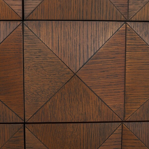 Safavieh Couture Patty 6 Drawer Dresser, Walnut