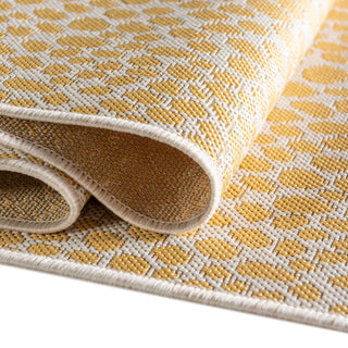 Rug Jill Zarin Jill Zarin Outdoor Yellow Sample 1' 4 x 1' 4