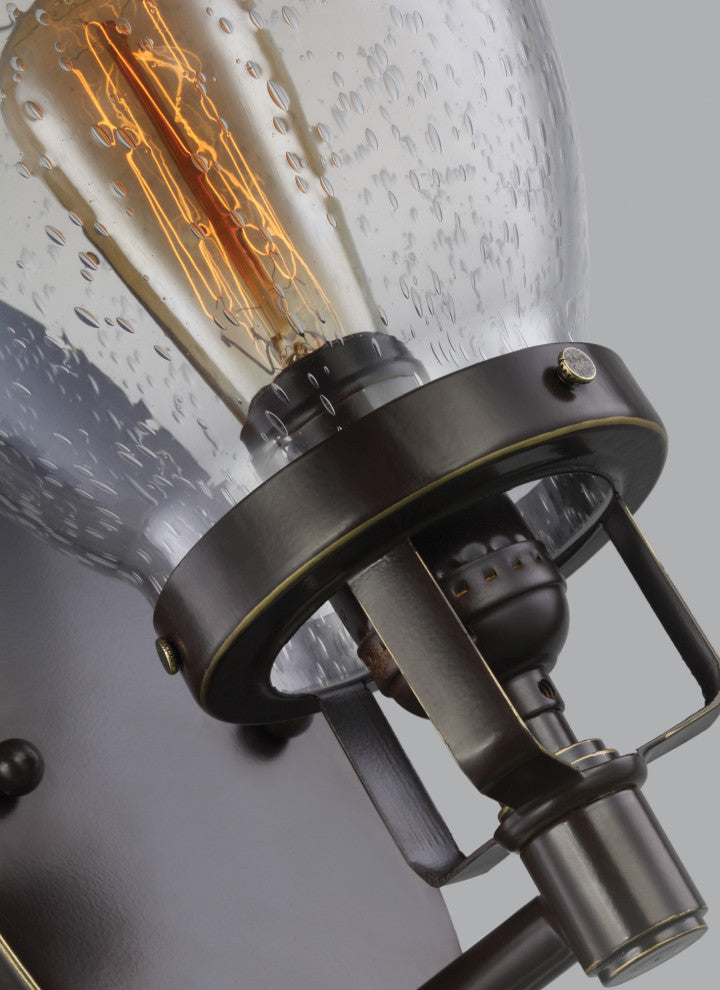 Generation Lighting 4114501 Belton 10" Tall Bathroom Sconce - Chrome