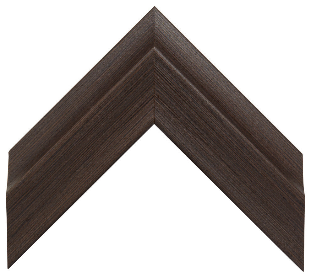 Woodford Framed Wall Mirror, Walnut, 20" X 54"