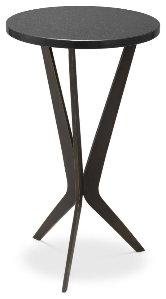 Bronze Round Side Table | Eichholtz Malone