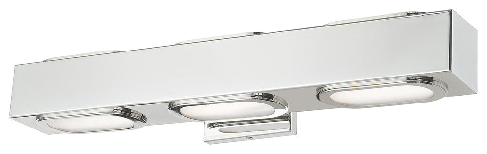 Livex Lighting Polished Chrome LED Light ADA Bath Vanity