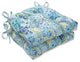 Gilford Baltic Reversible Chair Pad Set of 2