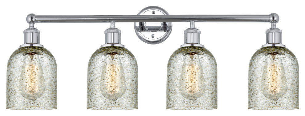 Innovations 616-4W-PC-G259 Caledonia 4 Light Bath Vanity Light, Polished Chrome