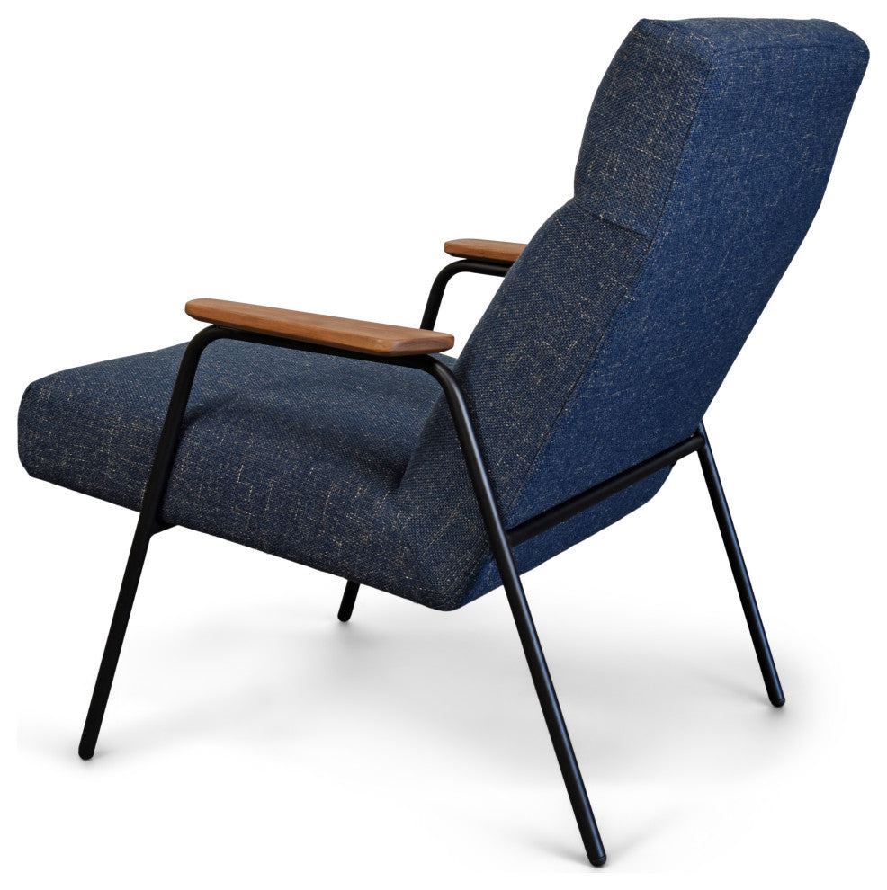 Melbourne Lounge Chair, Blue