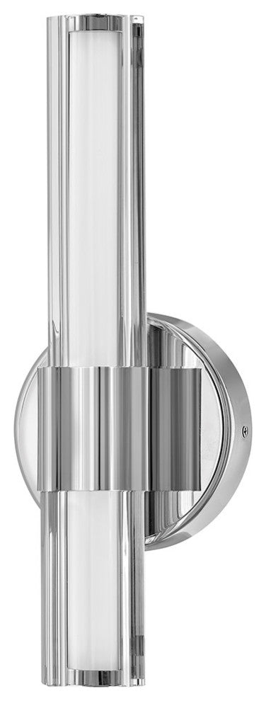 Hinkley Georgette Medium Led Sconce, Polished Nickel