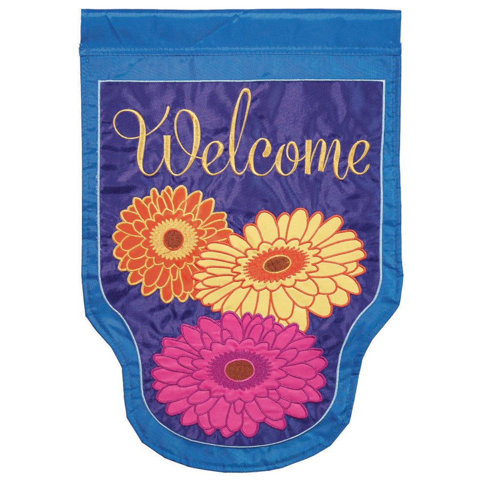 Flg Dapp Gerbers Welcome Poly Garden