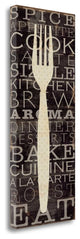 "Kitchen Words I" By Pela Studio, Giclee Print on Gallery Wrap Canvas