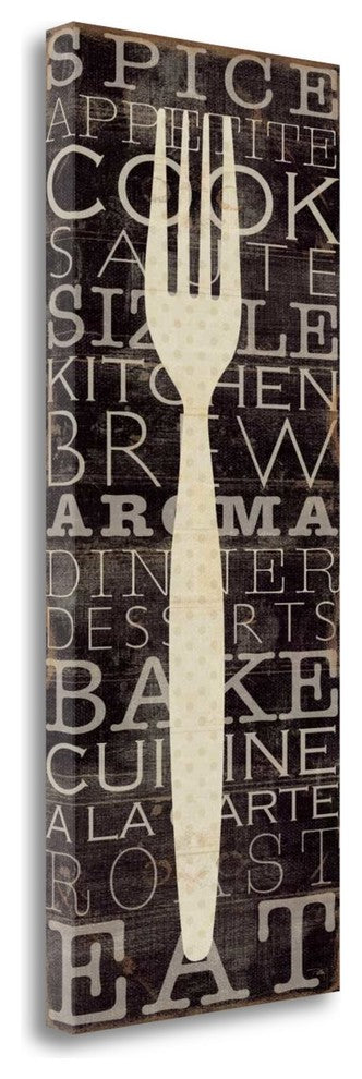 "Kitchen Words I" By Pela Studio, Giclee Print on Gallery Wrap Canvas