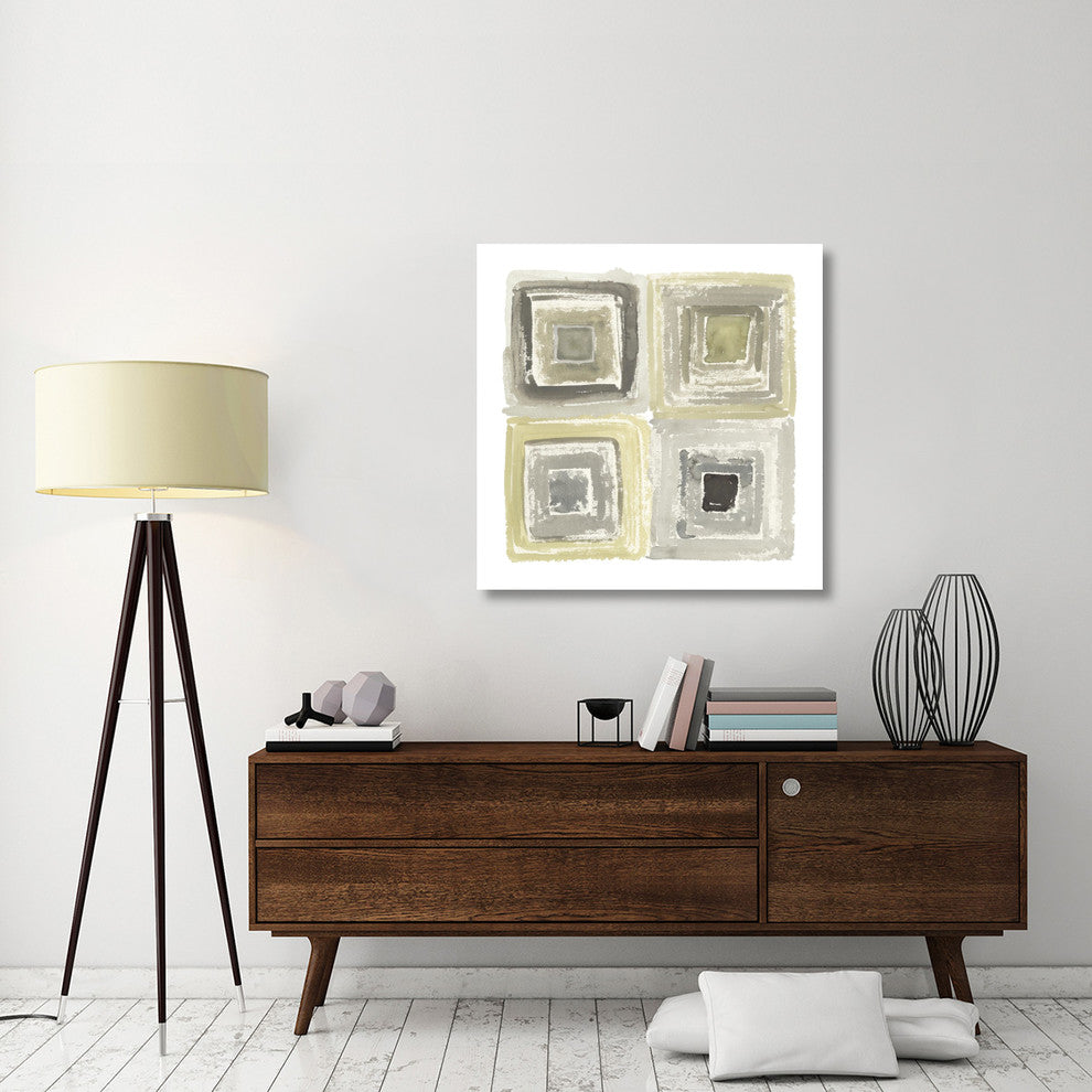 "Tunnels IV" Digital Paper Print by Shirley Novak, 38"x38"