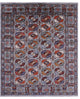 Super Turkmen Ersari Handmade Wool Rug 8' 1" X 9' 9" - Q15632