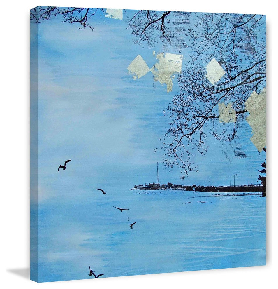 "New Bedford Harbor" Print on Canvas by Tracy Silva Barbosa
