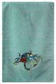 Betsy Drake Betsy's Crab Blue Beach Towel