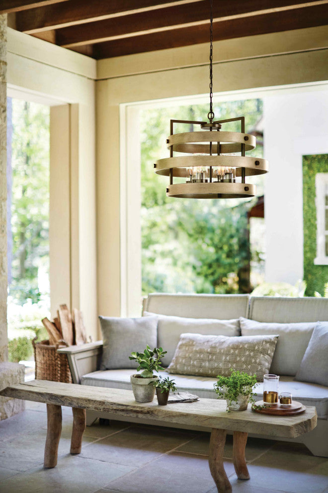 Hinkley Riverwood Medium Single Tier, Warm Bronze