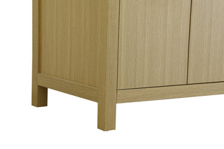 Home Living 36" Single Bathroom Vanity, Honey Brown