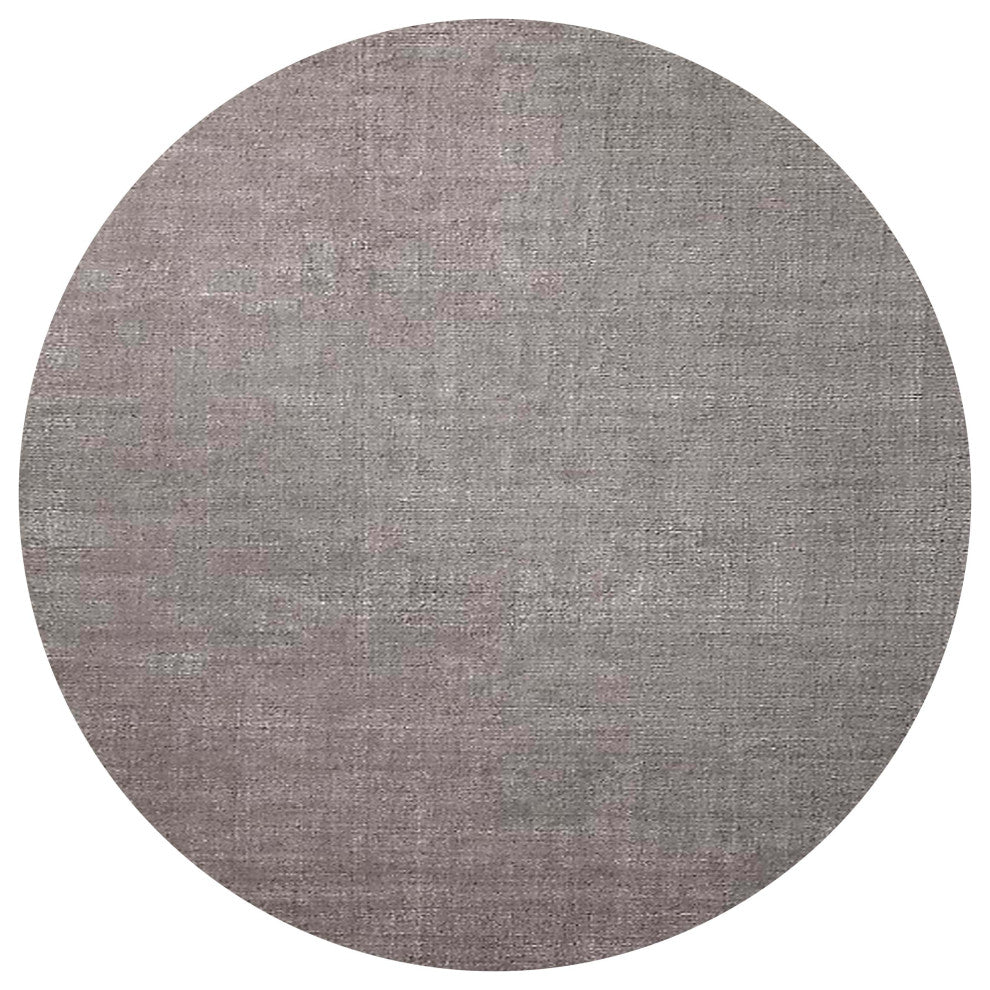 Ahgly Company Indoor Round Mid-Century Modern Area Rugs, 4' Round