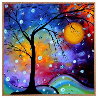 Deny Designs Madart Inc Winter Sparkle Framed Wall Art