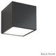 Bloc LED Outdoor Up and Down Wall-Light 3500K, Black