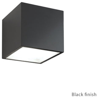 Bloc LED Outdoor Up and Down Wall-Light 3500K, Black