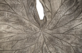 Lotus Leaf Wall Tiles, 3-Piece Set, Black/Silver, Aluminum