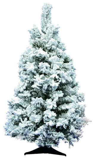 Vickerman 36" x 24" Flocked Alaskan Tree 127 Tips - A806340