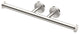 Latitude II Toilet Paper Holder, Satin Nickel, Double