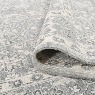 Nuit Arabe Elm Area Rug Ice Blue, 2' X 3'