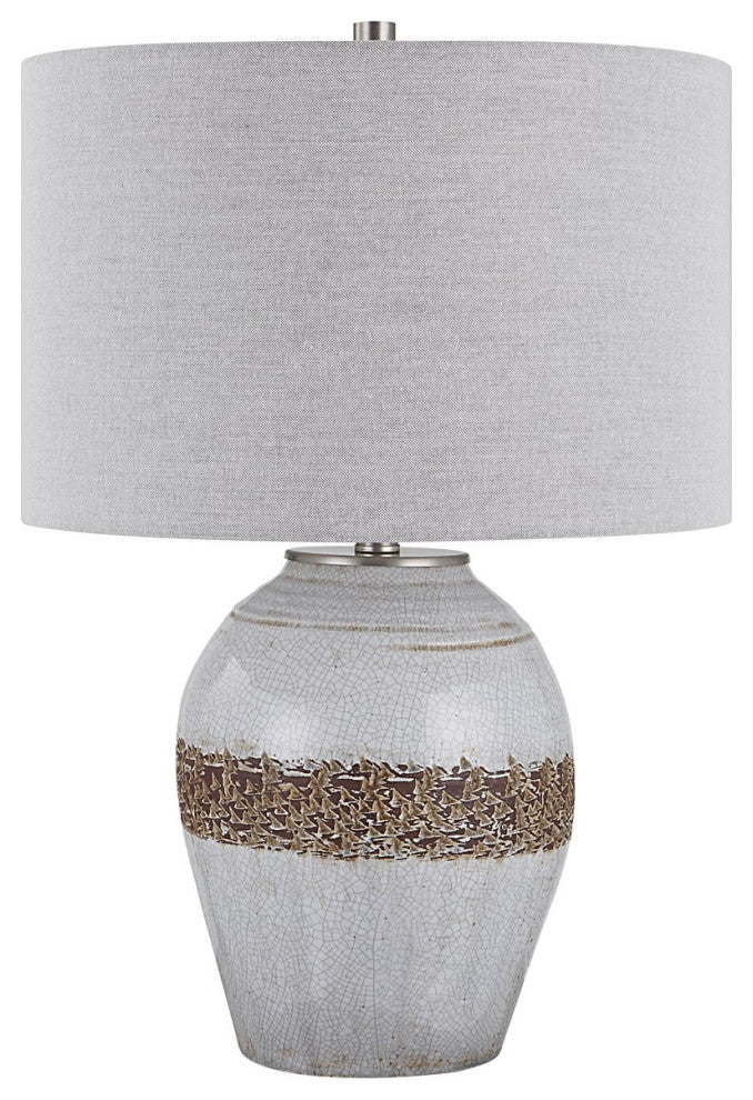 Uttermost Poul Crackled Table Lamp 30053-1