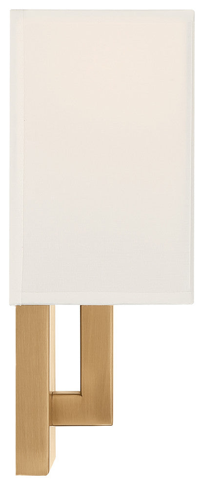 Access Mid Town 1-Light LED Wall Sconce Brushed Brass