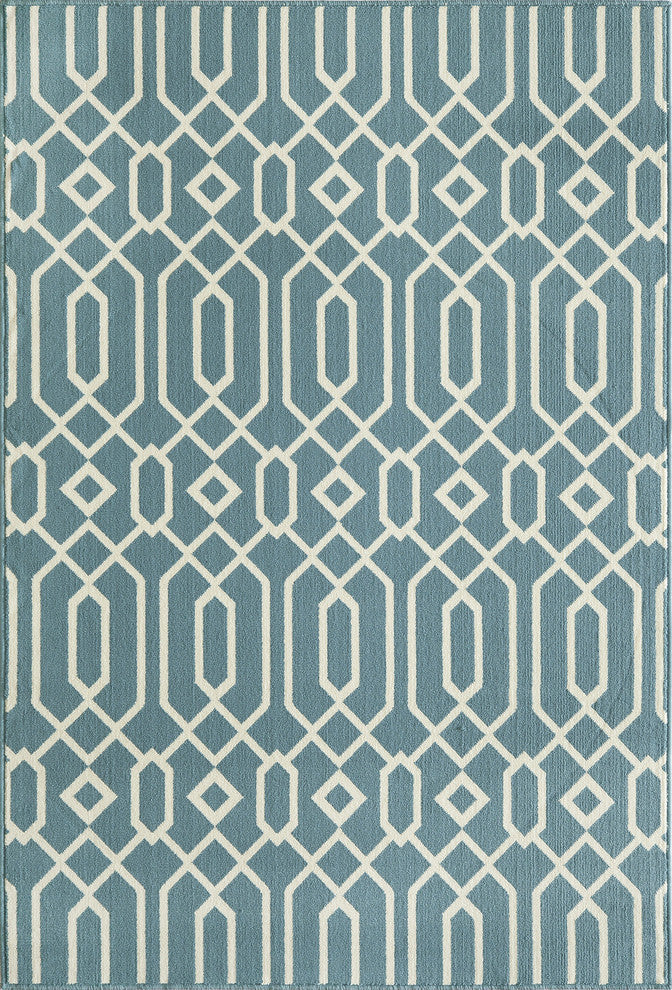 Momeni BAJA BAJ3 BLUE RUG