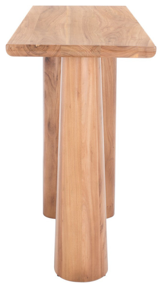 Safavieh Couture Ryllae Elm Wood Console Table Natural