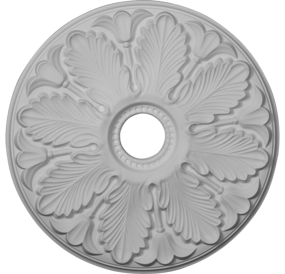 24 1/2"OD x 1"ID x 3 1/2"P Milan Ceiling Medallion