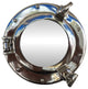 Deluxe Class Porthole Mirror, Chrome, 8''